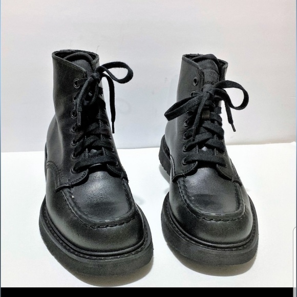 Prada Shoes - Prada leather combat boots